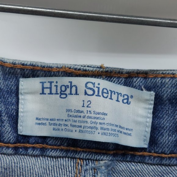 high sierra bootcut high Rise jeans size 12 - Picture 3 of 9